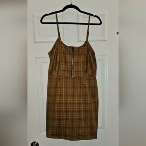 Tan brown dress